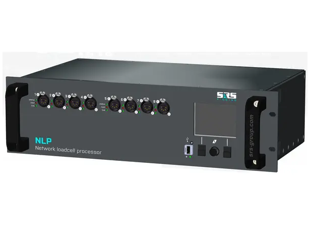 SRS NLP Network Loadcell Processor 8ch, 19 inch 3U