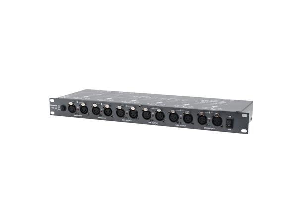 TRANSCENSION RS 6 DMX Dist/Splitter 6 x 3p/5p DMX out, 1 x 3p/5p DMX in