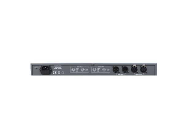 TRANSCENSION RS 6 DMX Dist/Splitter 6 x 3p/5p DMX out, 1 x 3p/5p DMX in
