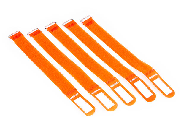 ADMIRAL Cable wrap 26cm orange 5 pieces