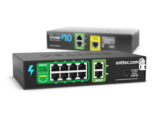 ENTTEC Storm 10 Ethernet-DMX Converter 10 porter