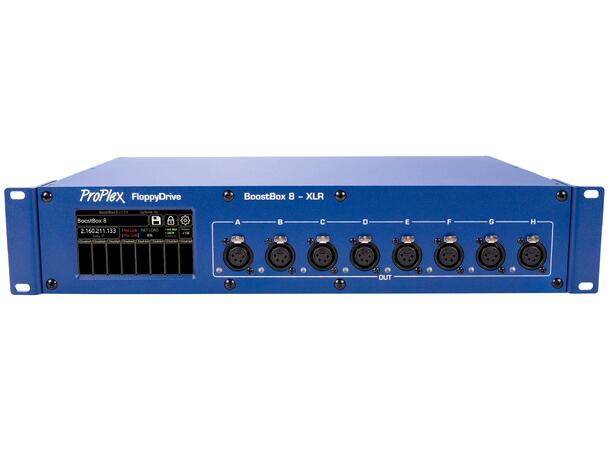 PROPLEX FloppyDrive Boostbox 4 XLR 4 x XLR 4p, 19" Rackmount
