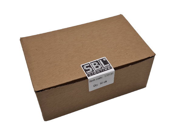 SBL Koblingsklemme 4x4 50 stk, black+red+green+blue