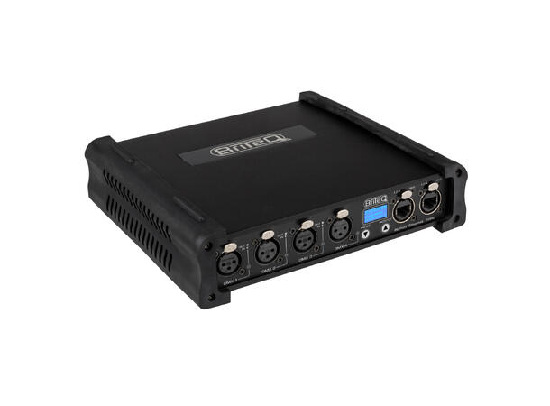 BRITEQ BT-NODE24 MK2 ArtNet/sACN Node 4 x DMX, Gigabit ethernet, 3-pin