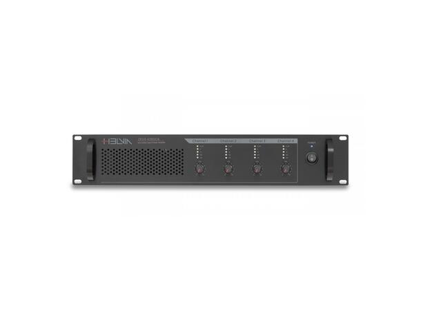 HELVIA ZEUS 4350CA Forsterker 4 x 350W, 70/100V, 4 - 16ohm