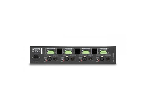 HELVIA ZEUS 4350CA Forsterker 4 x 350W, 70/100V, 4 - 16ohm