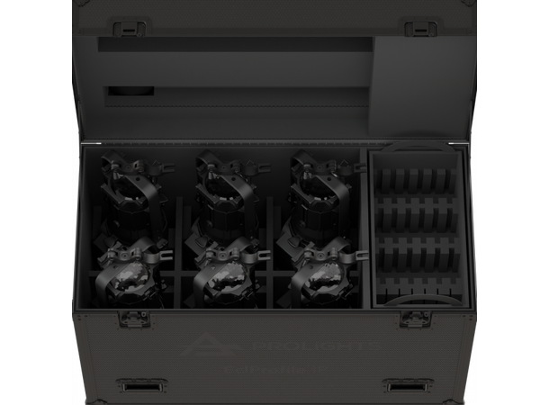 PROLIGHTS FCLECLPRIP Flightcase 6 pcs ECLFWIP
