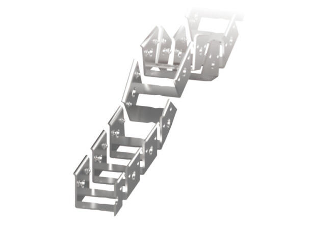 SBL Silikonprofil kit 16 x 16mm 5m, Komplett kit, Uten LED Strip, Sort