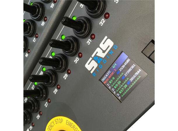 SRS ADR36-DIGI fj.kontroll 36ch for AHD Display, Go/Estop, 5p