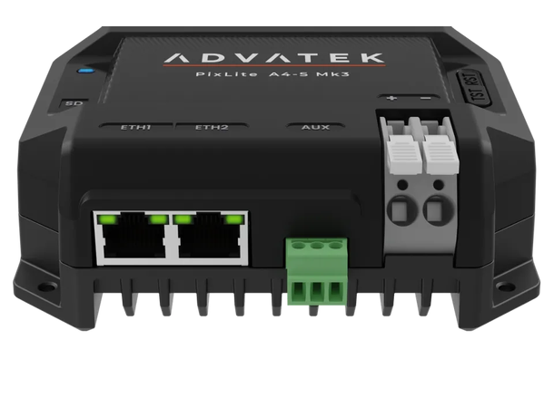ADVATEK PixLite® A4-S Mk3 Pixel Control 4 x Out, 24 Univers, ArtNet/sACN