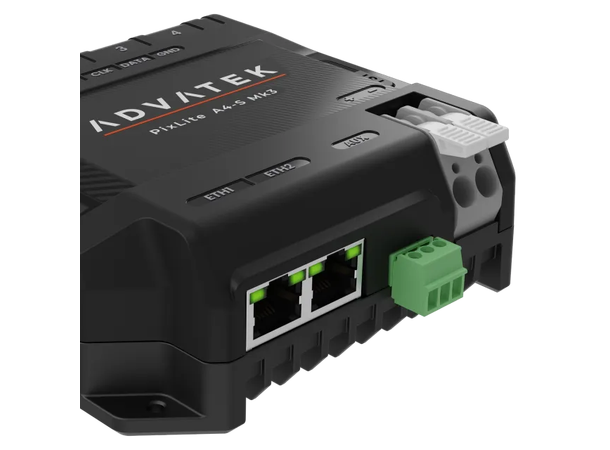 ADVATEK PixLite® A4-S Mk3 Pixel Control 4 x Out, 24 Univers, ArtNet/sACN