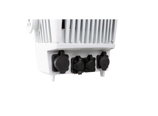 BRITEQ COLORAY 18FCR LED par, IP65 18 x 8W RGBW LED, 20°, RDM, Hvit