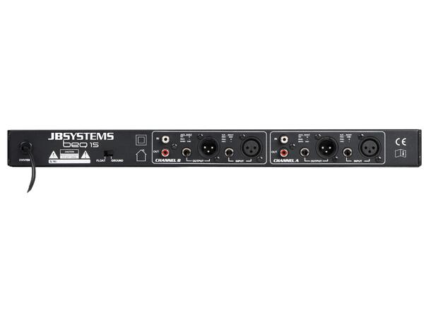 JB SYSTEMS BEQ-15 Equalizer 2x 15 bånd