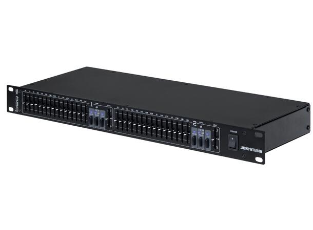 JB SYSTEMS BEQ-15 Equalizer 2x 15 bånd