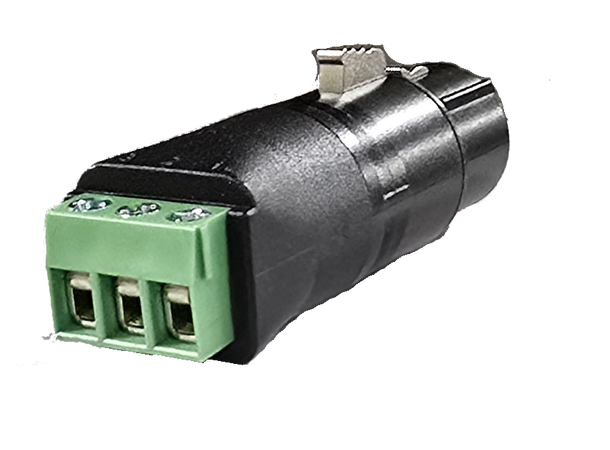 KAGU XLR 3pin Hun - 3pin Skruterminal