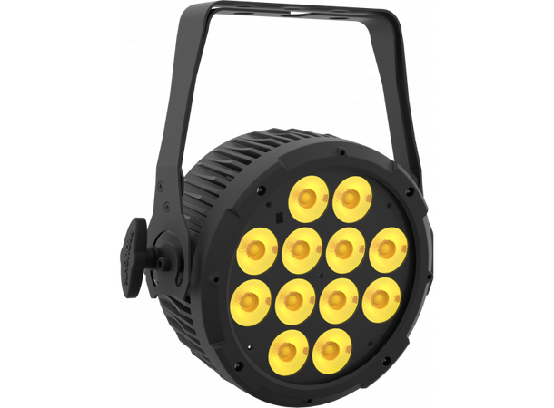 PROLIGHTS LUMIPAR12UQPRO5 LED Par 12x8W RGBW/FC LED Par, 25°, 3/5 pin DMX