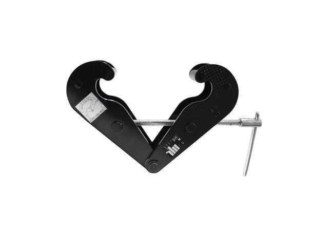 PSRIG Beam clamp, 2000kg 75 - 270mm, sort