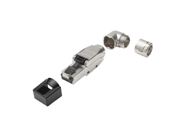 SOMMER RJ45 CAT 8.1 IDC-Male, Gold plated.