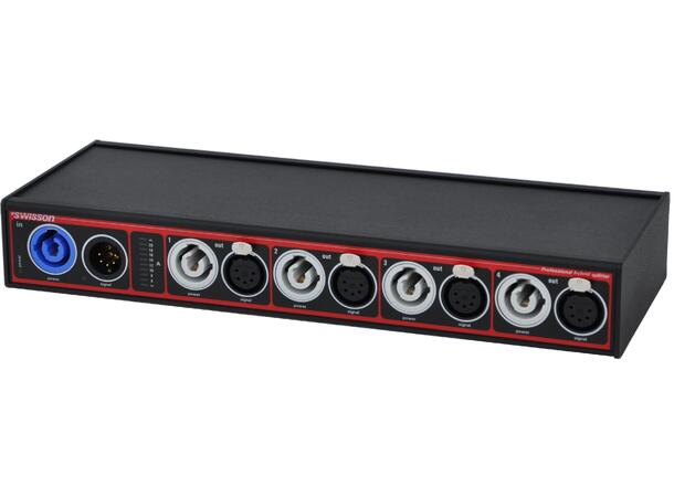SWISSON XSH-3BR-1P4 Hybrid splitter Box, DMX&RDM, XLR, 3pin