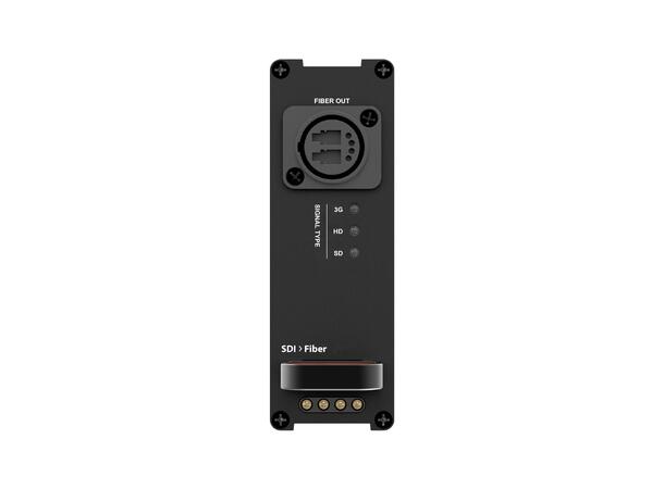 THEATRIXX Konvertermodul 3G-SDI - Fiber 3G-SDI inn/thru, SM, ST ut, XVVRF