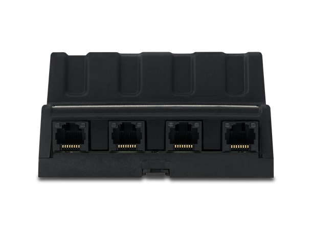 VISUAL PRODUCTIONS PoeSwitch DIN Rail 4 Port Unmanaged