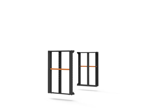 ADMIRAL Slim-line panel set Høyde 110cm, With center bracket