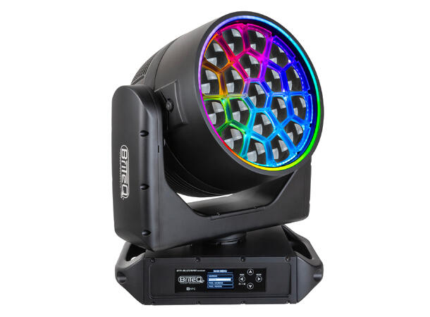 BRITEQ BTI-BLIZZARD WASH2 Moving head 19 x 50W RGBL LED,  3.8 - 38°, IP65