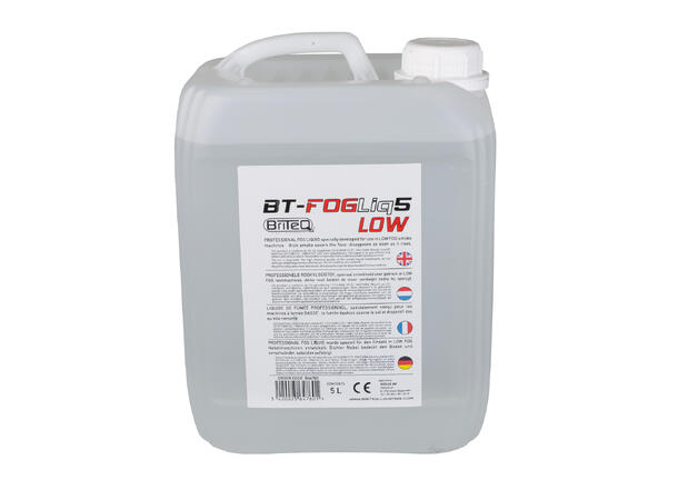 BRITEQ Røykvæske, low fog 5 liter