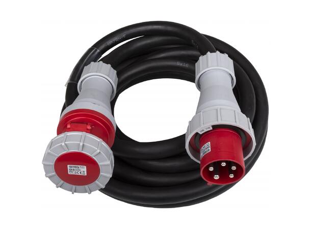BRITEQ kabel, 63A/400V 20 meter. Med krymp for merking