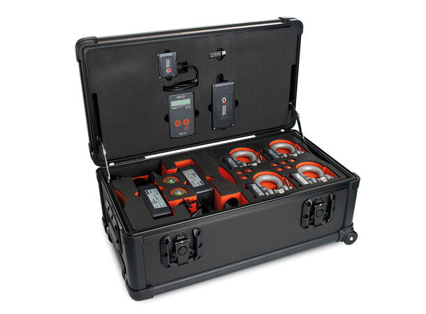 BroadWeigh BW Flightcase Large Case A, for 4 inserts/16 cells 