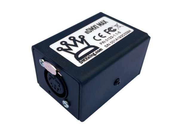 DMX KING eDMX1 MAX 3pin DMX Node 3Pin XLR, DMX512 in/out