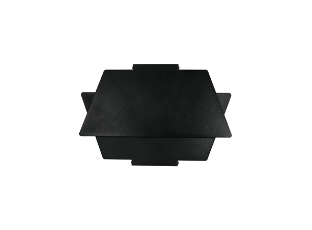 LEDJ 200W COB RGBAL Låvedører Sort