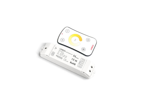 LTECH M2+M4-5A CV Tunable white 12-24VDC 144/288W (12/24V), 2x6A, Remote