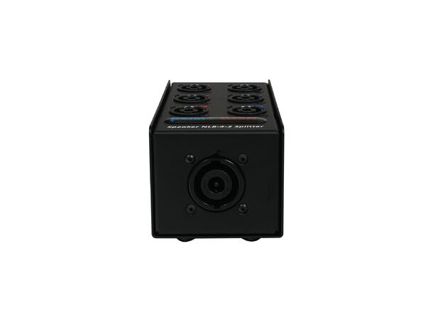 PENN ELCOM 6-Way Speakon splitter Feedthru