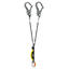 PETZL ABSORBICA-Y MGO Fangline Int. vers, dobbel, m/falldemper 80cm