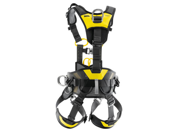 PETZL VOLT Fallsele, str 2 Europeisk versjon, Sort/Gul