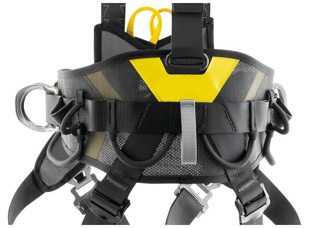 PETZL VOLT Fallsele, str 2 Europeisk versjon, Sort/Gul