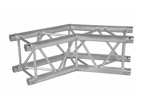 PROLYTE H30V-C005 Firkant hjørne 2-Veis 135°, Alu, Ø48x3mm, Sort