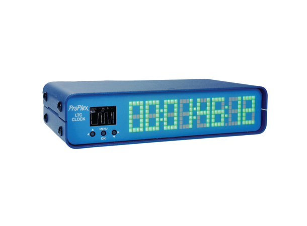 PROPLEX Codeclock Timecode display in/3xout midi