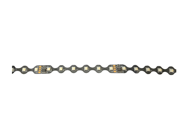 SBL 24V RGB+WW LED Pixel Strip 14W/m 5m, 12mm, CV,60 LED/m,Bendable, Sort PCB