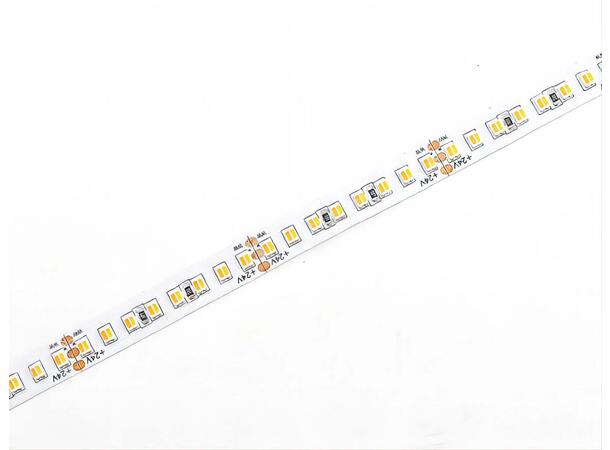 SBL 24V TW LED Strip 2700-6500K,14.4W/m 5m, 10mm, 160 LED/m, CV, CRI>90,Hvit PCB