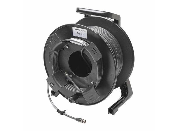 SOMMER Coaxcable Vector Plus 1.2L/4.8DZ 75m, Kabeltrommel GT310, sort