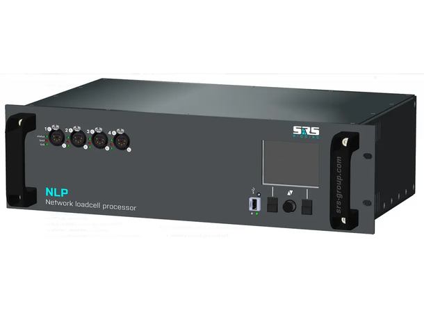 SRS NLP4-3U Lastcelleprosessor 3U, 4x5p+Link