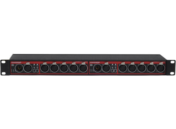 SWISSON XSR-TR5-TR5 DMX/RDM Splitter Double-rack, DMX&RDM, Terminal