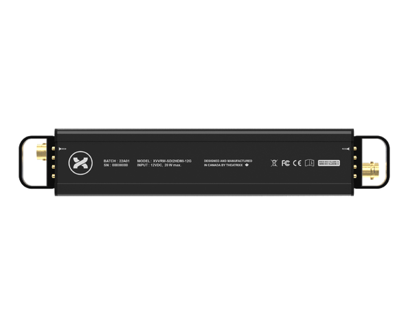 THEATRIXX Konvertermodul 12G-SDI - HDMI 12G-SDI inn/thru, HDMI 2.0 ut, XVVRF