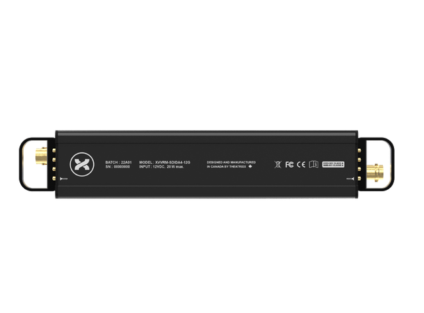 THEATRIXX Splittermodul 12G-SDI 1:4 1x 12G-SDI inn, 4x 12G-SDI ut, XVVRF