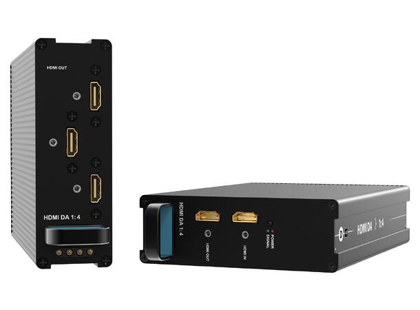 THEATRIXX Splittermodul HDMI 1:4 1 x HDMI inn, 4 x HDMI ut, XVVRF