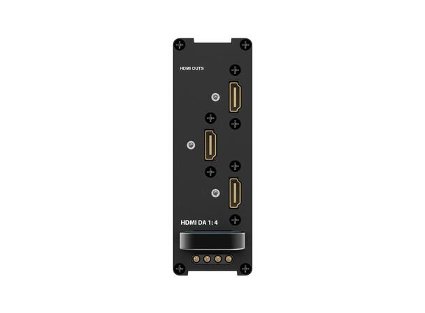THEATRIXX Splittermodul HDMI 1:4 1 x HDMI inn, 4 x HDMI ut, XVVRF