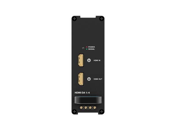 THEATRIXX Splittermodul HDMI 1:4 1 x HDMI inn, 4 x HDMI ut, XVVRF