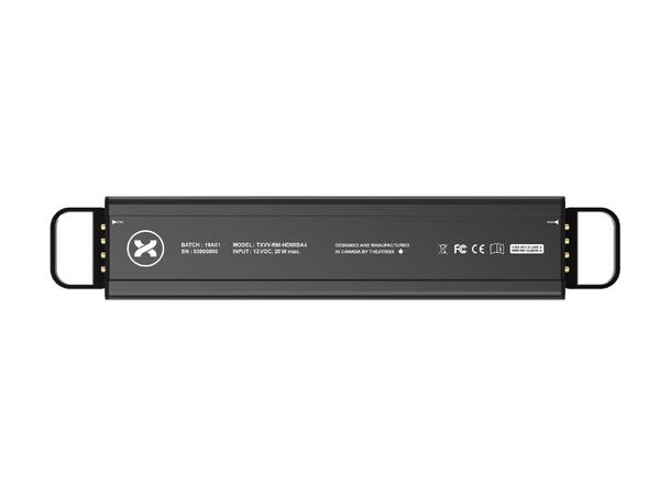 THEATRIXX Splittermodul HDMI 1:4 1 x HDMI inn, 4 x HDMI ut, XVVRF